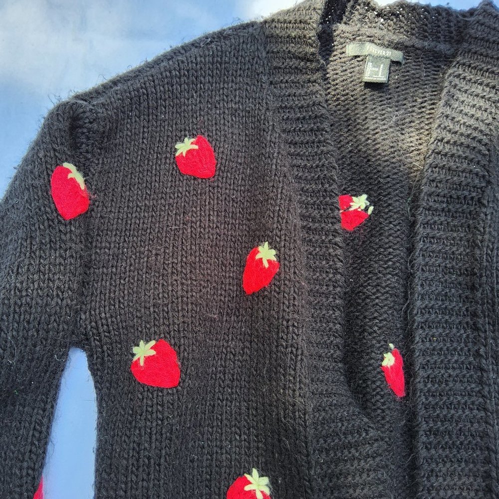 Cozy Cute Strawberry Sweater
